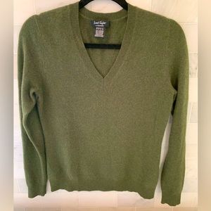 Lord & Taylor V-Neck Cashmere Sweater